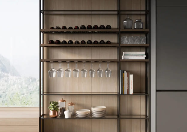 WALL SHELVING UNITS