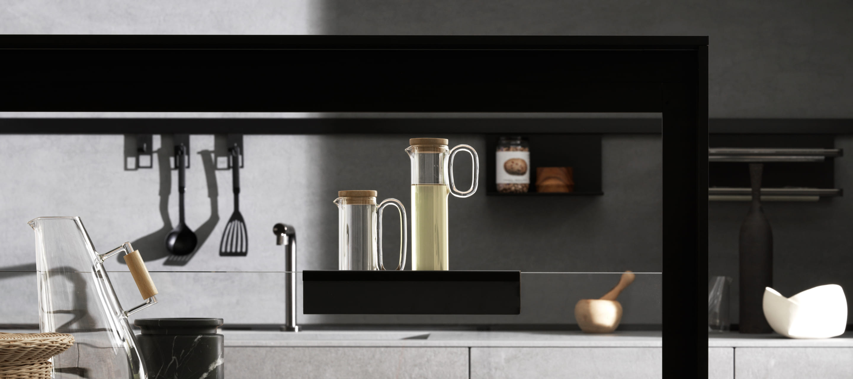 Find Your Ideal Kitchen Style with Accessory rack.