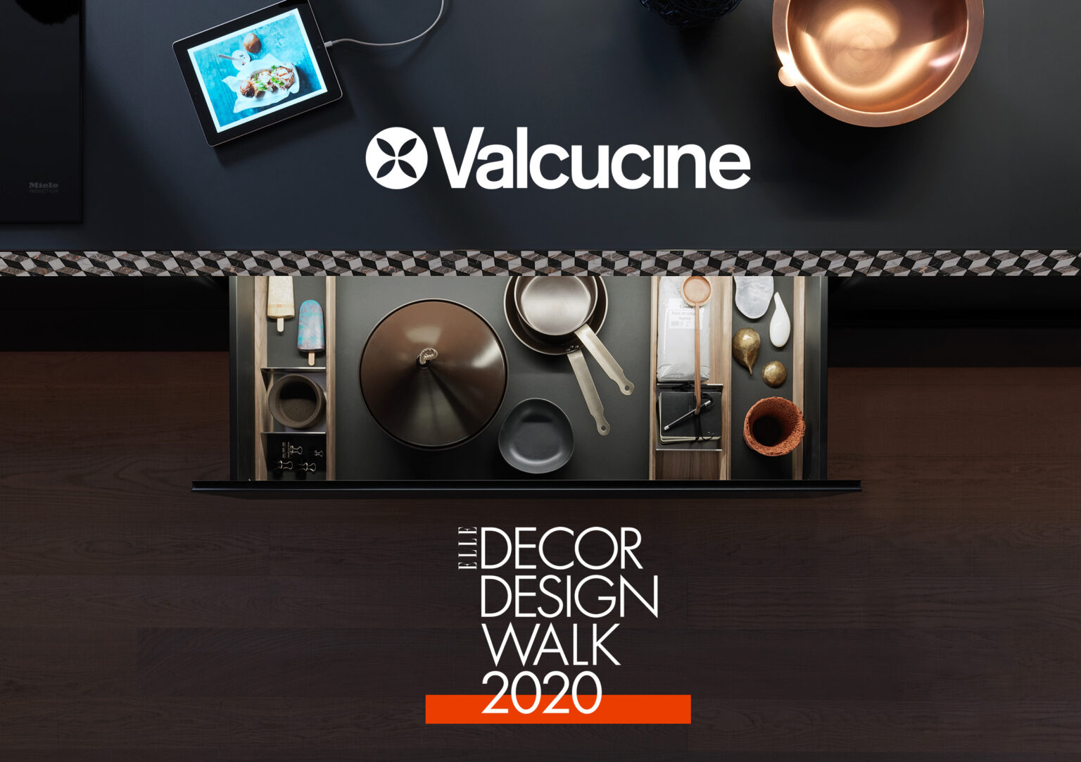 ELLE DECOR DESIGN WALK 2020「バルクッチーネが魅せる、アートなキッチン」